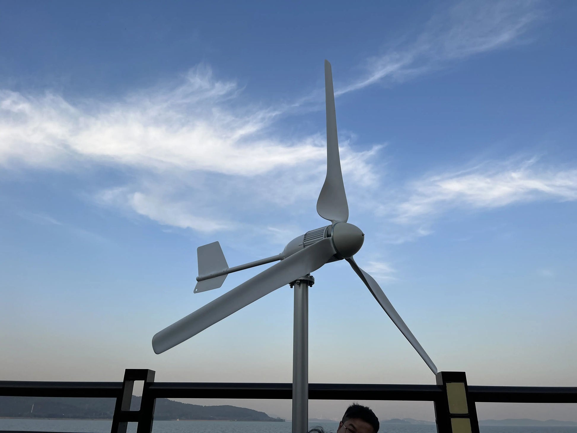 8000W Horizontal Wind Turbine With More Powerful Free Electricity Low Speed And Low Noise For Small Household Farms