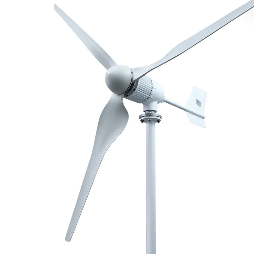 8000W Horizontal Wind Turbine With More Powerful Free Electricity Low Speed And Low Noise For Small Household Farms